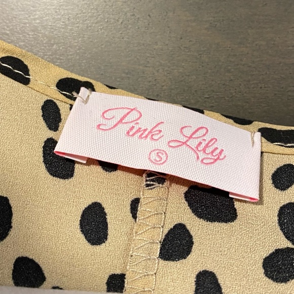 NWOT Pink Lily cheetah pattern dress - Picture 4 of 4